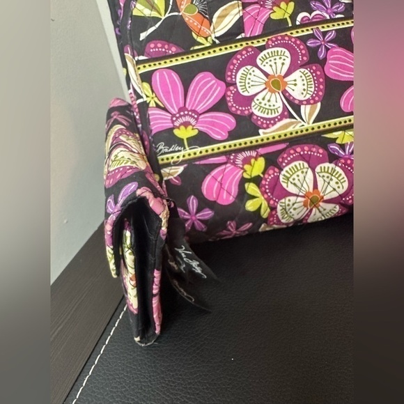 Vera Bradley Pirouette Pink Hanging Travel Organizer and long wallet‍‍‍‍‍﻿﻿﻿﻿﻿﻿﻿ - Picture 8 of 16